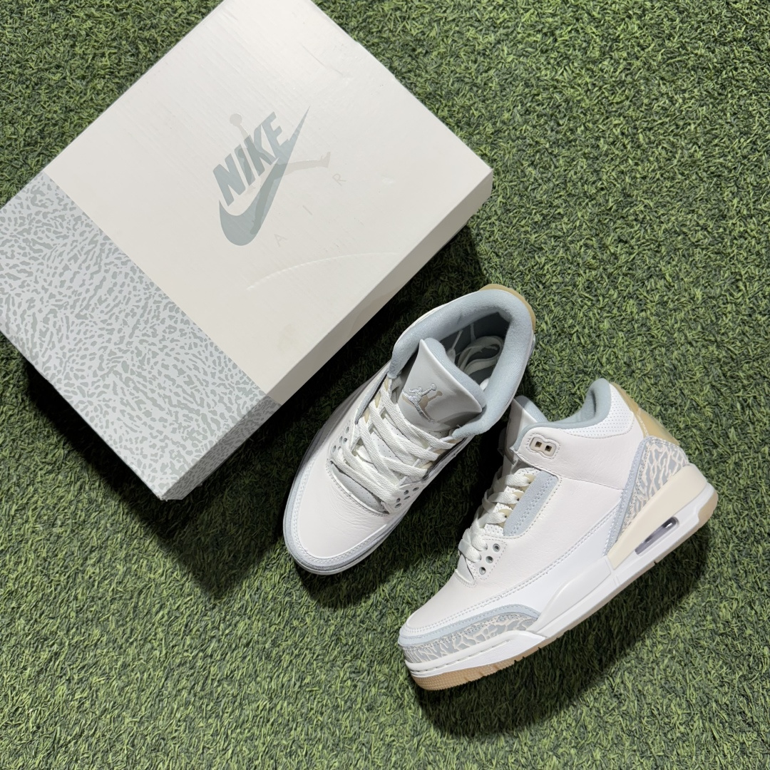 福利特价 纯原头层aj3！硬通货品质合计36个配色，长期货齐可主推！尺码：40-47.5带半码象牙白FJ