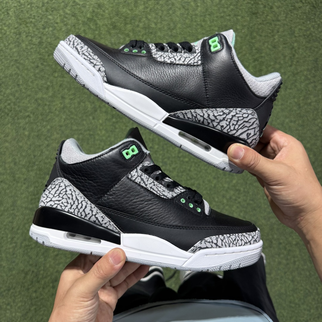 福利特价 纯原头层aj3！硬通货品质合计36个配色，长期货齐可主推！尺码：40-47.5带半码蒂芙尼黑绿