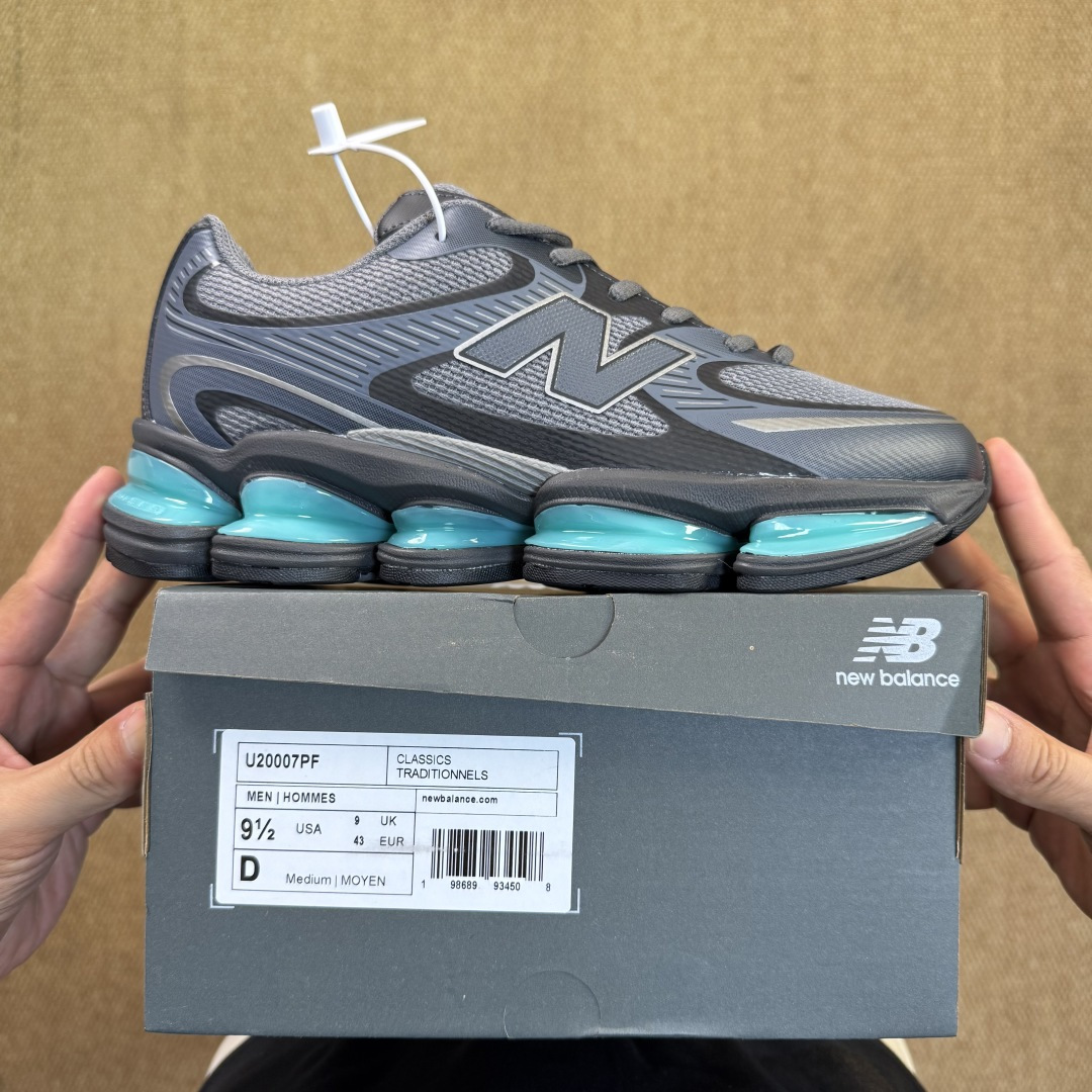 C版新百伦系列！nb2000第15色：灰黑色无敌质感！最强版本36-46.5出货，行业标杆之作！货号：U