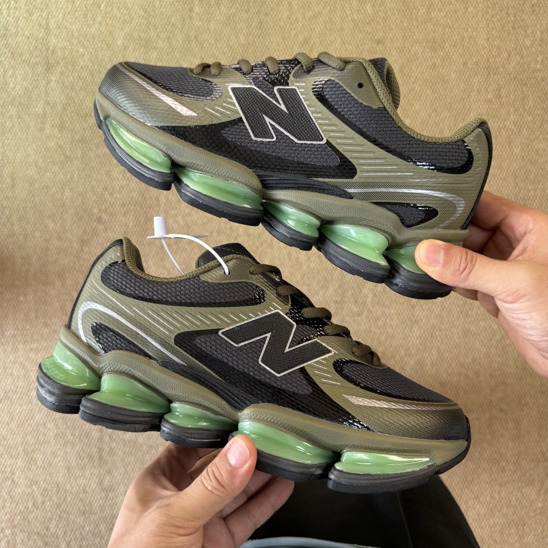 C版新百伦系列！nb2000第16色：绿黑色无敌质感！最强版本36-46.5出货，行业标杆之作！货号：U