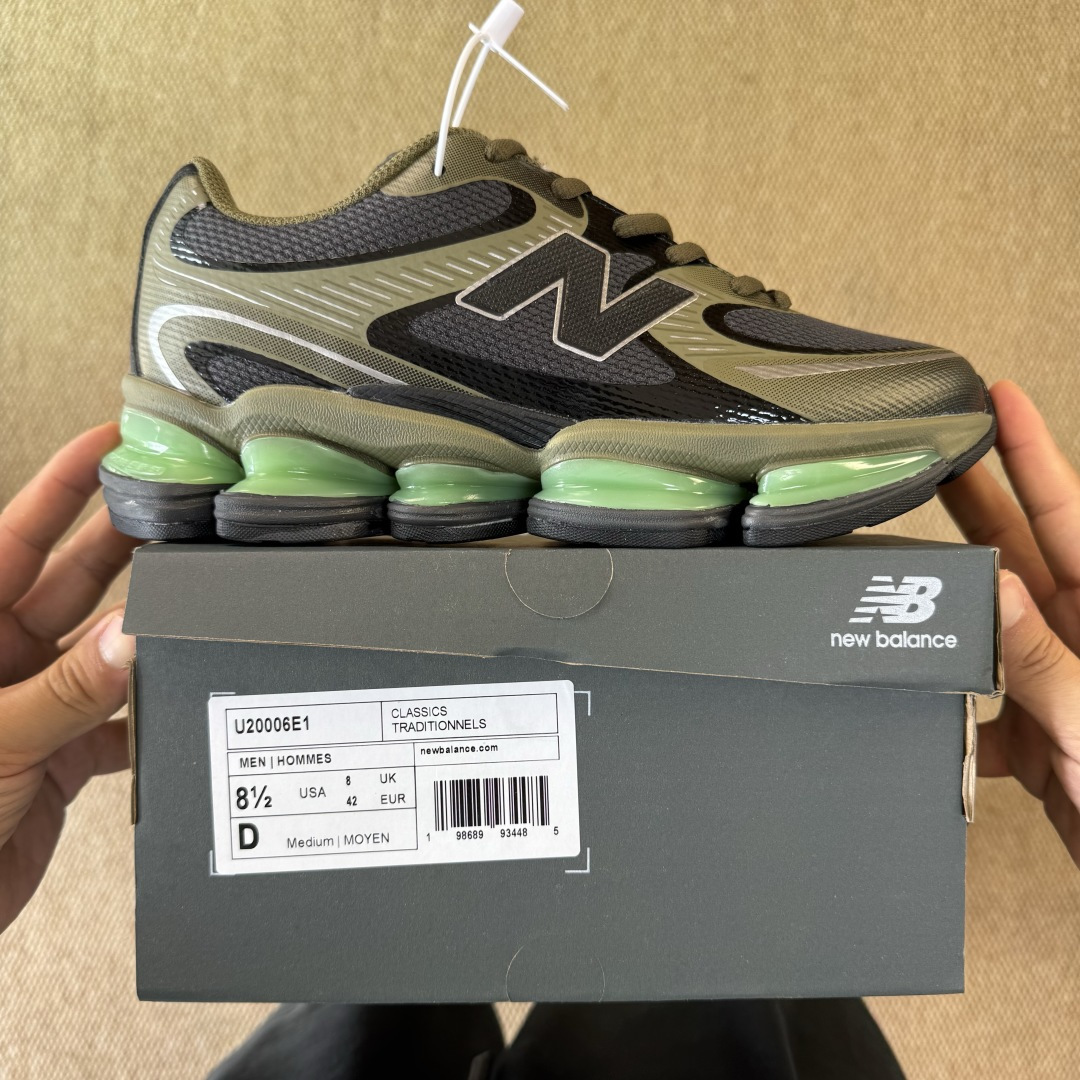 C版新百伦系列！nb2000第16色：绿黑色无敌质感！最强版本36-46.5出货，行业标杆之作！货号：U