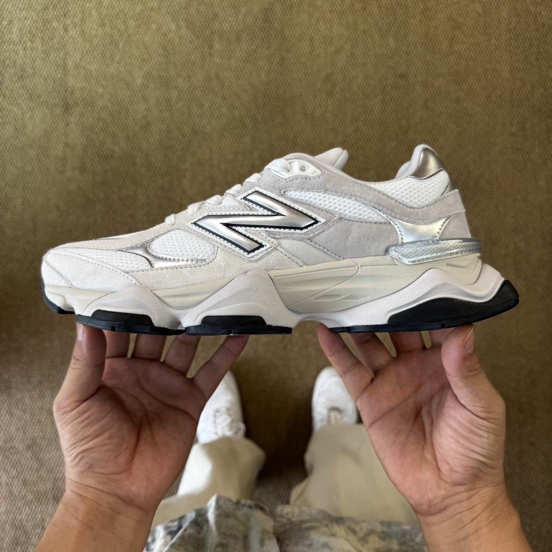 主推优势私C版新百伦系列！NB9060第130色：翻毛皮灰白银无敌质感！最强版本36-47.5出货，行业