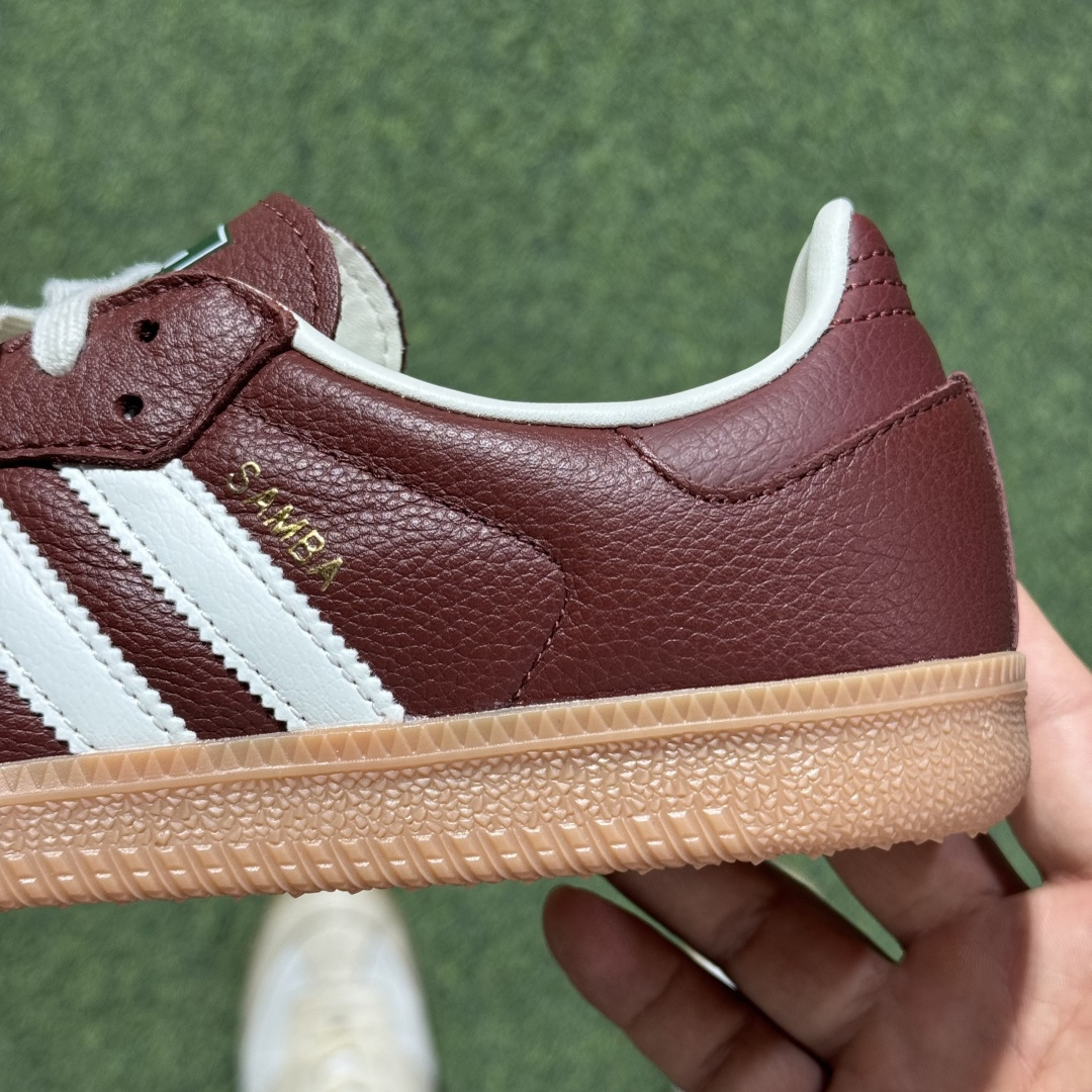 Adidas Originals Samba 桑巴德训鞋T字鞋原版原楦原材，99.999%还原度鞋带都是