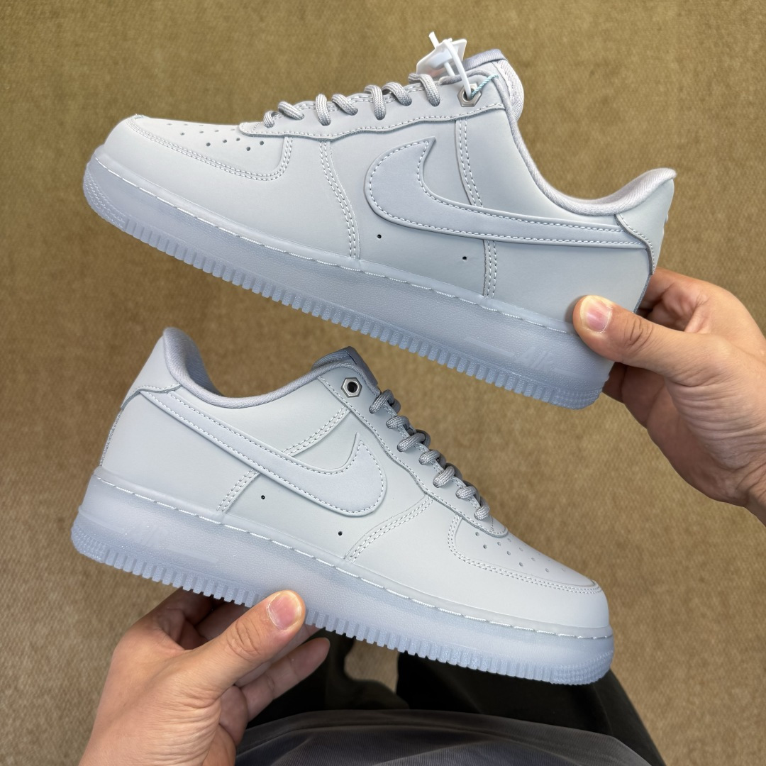 3A空军！第597色：磨砂皮灰色Nike Air Force 1 Low百分百原鞋开发！PT市场真正匠心