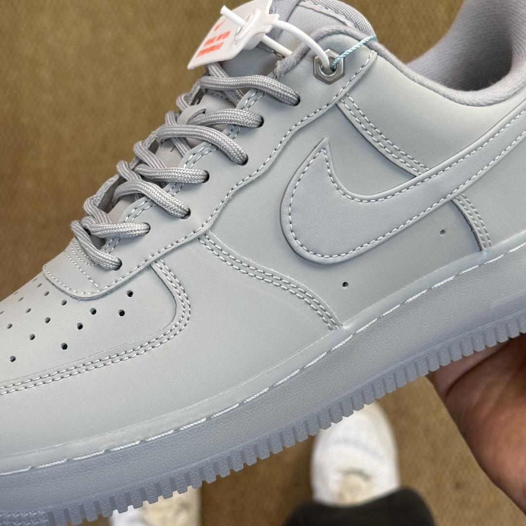 3A空军！第597色：磨砂皮灰色Nike Air Force 1 Low百分百原鞋开发！PT市场真正匠心