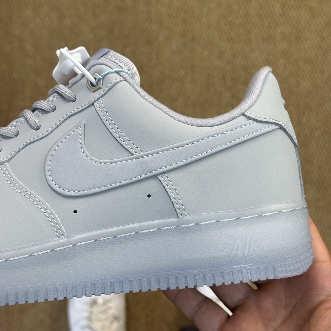 3A空军！第597色：磨砂皮灰色Nike Air Force 1 Low百分百原鞋开发！PT市场真正匠心