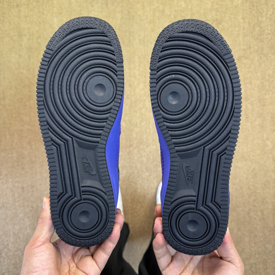 3A空军！第598色：Kobe科比蟒蛇皮黑紫色Nike Air Force 1 Low百分百原鞋开发！P