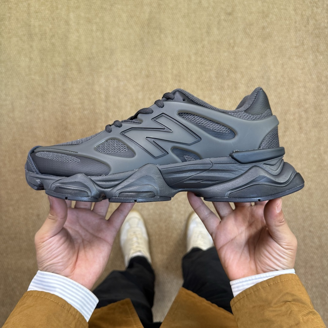 主推优势私C版新百伦系列！NB9060第132色：TPU深灰无敌质感！最强版本36-47.5出货，行业标