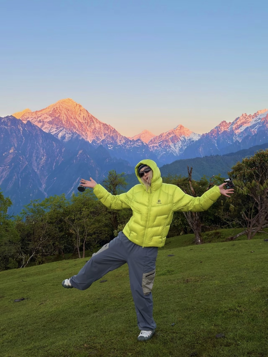 #上身穿搭素材#KAILAS 凯乐石 5000GT羽绒服松翠绿💙