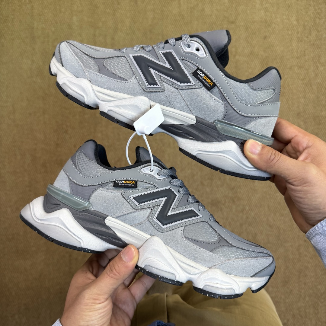 C版新百伦系列！NB9060第133色：考杜拉面料/灰色无敌质感！最强版本36-47.5出货，行业标杆之