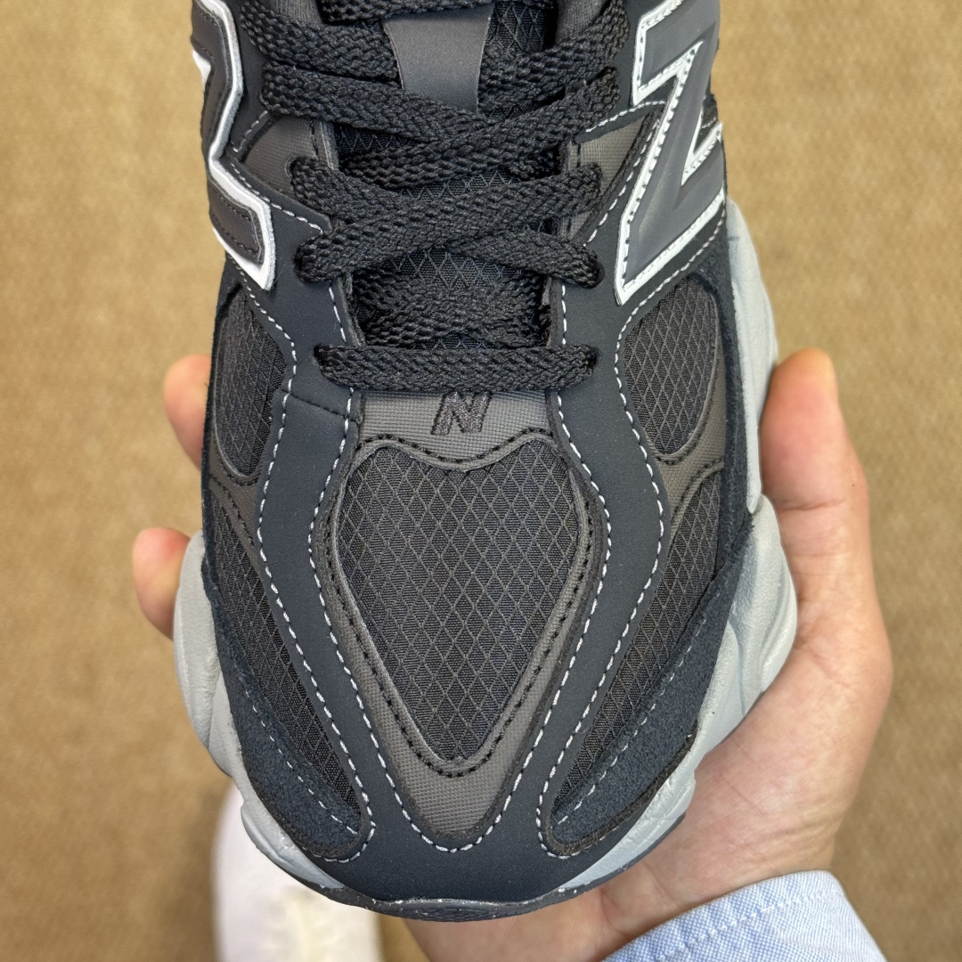 C版新百伦系列！NB9060第134色：考杜拉面料/黑色无敌质感！最强版本36-47.5出货，行业标杆之