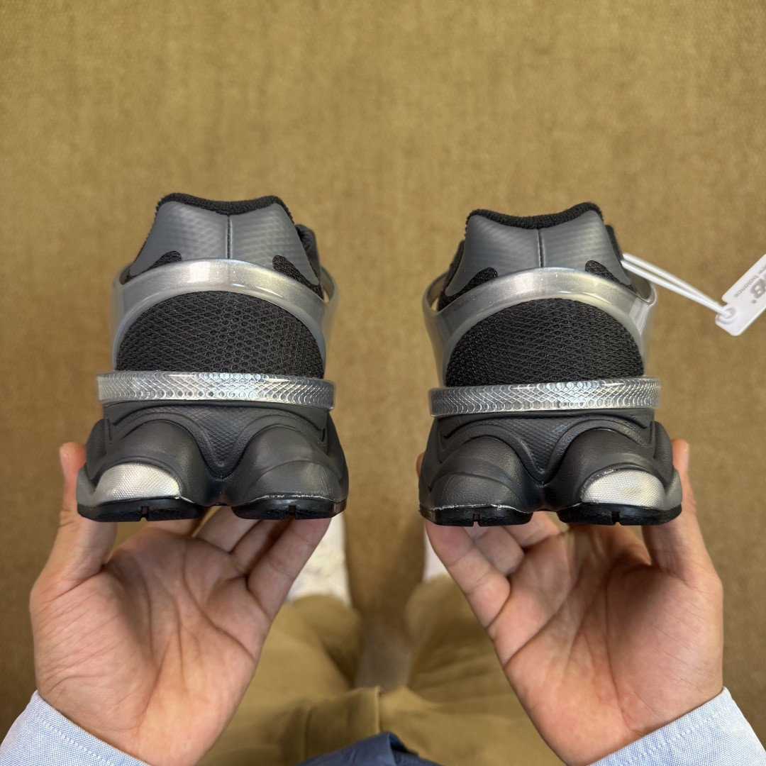 C版新百伦系列！NB9060第135色：TPU黑银无敌质感！最强版本36-47.5出货，行业标杆之作！ 