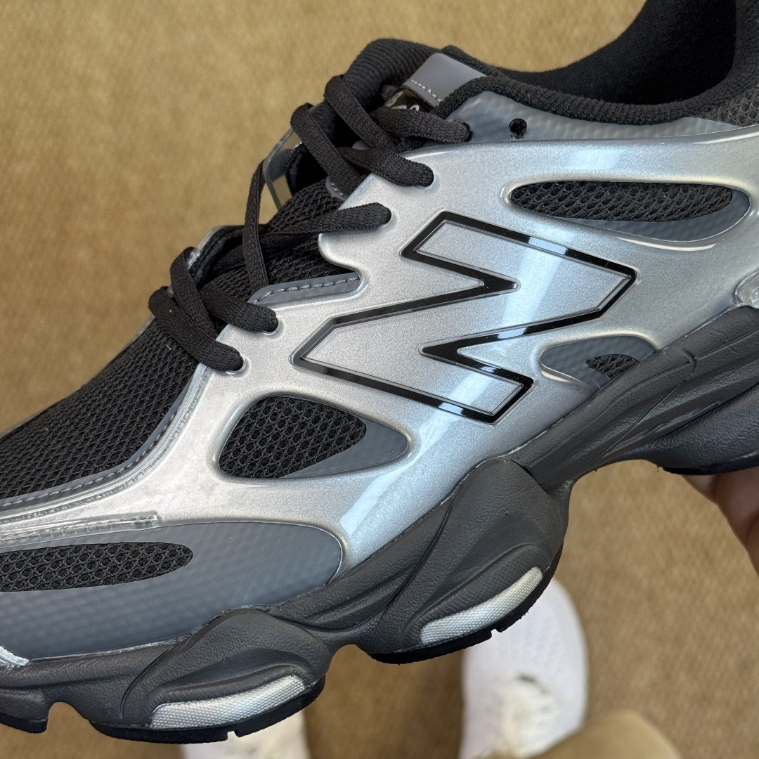 C版新百伦系列！NB9060第135色：TPU黑银无敌质感！最强版本36-47.5出货，行业标杆之作！ 