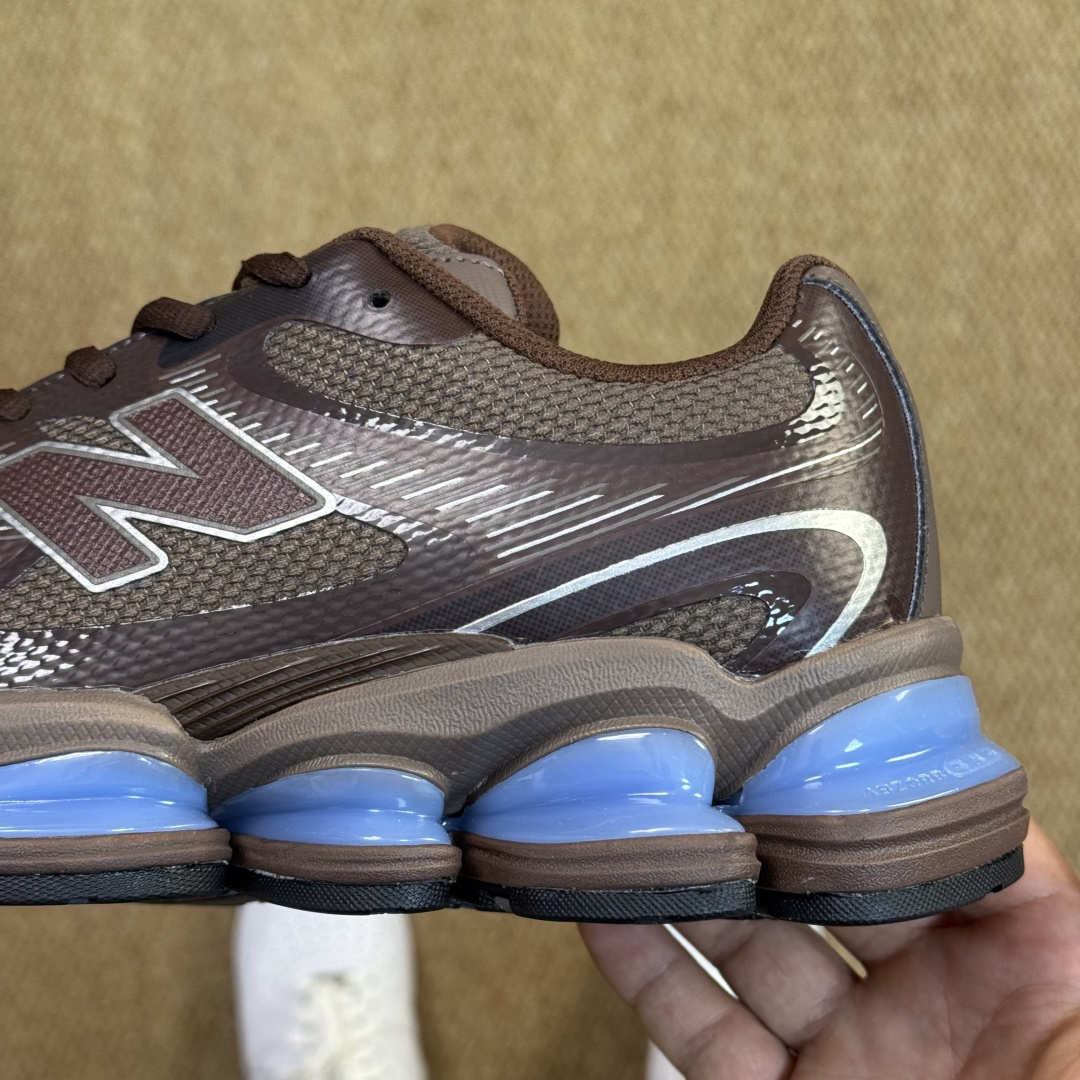 核心价格表私C版新百伦系列！nb2000第18色：巧克力褐色蓝无敌质感！最强版本36-46.5出货，行业