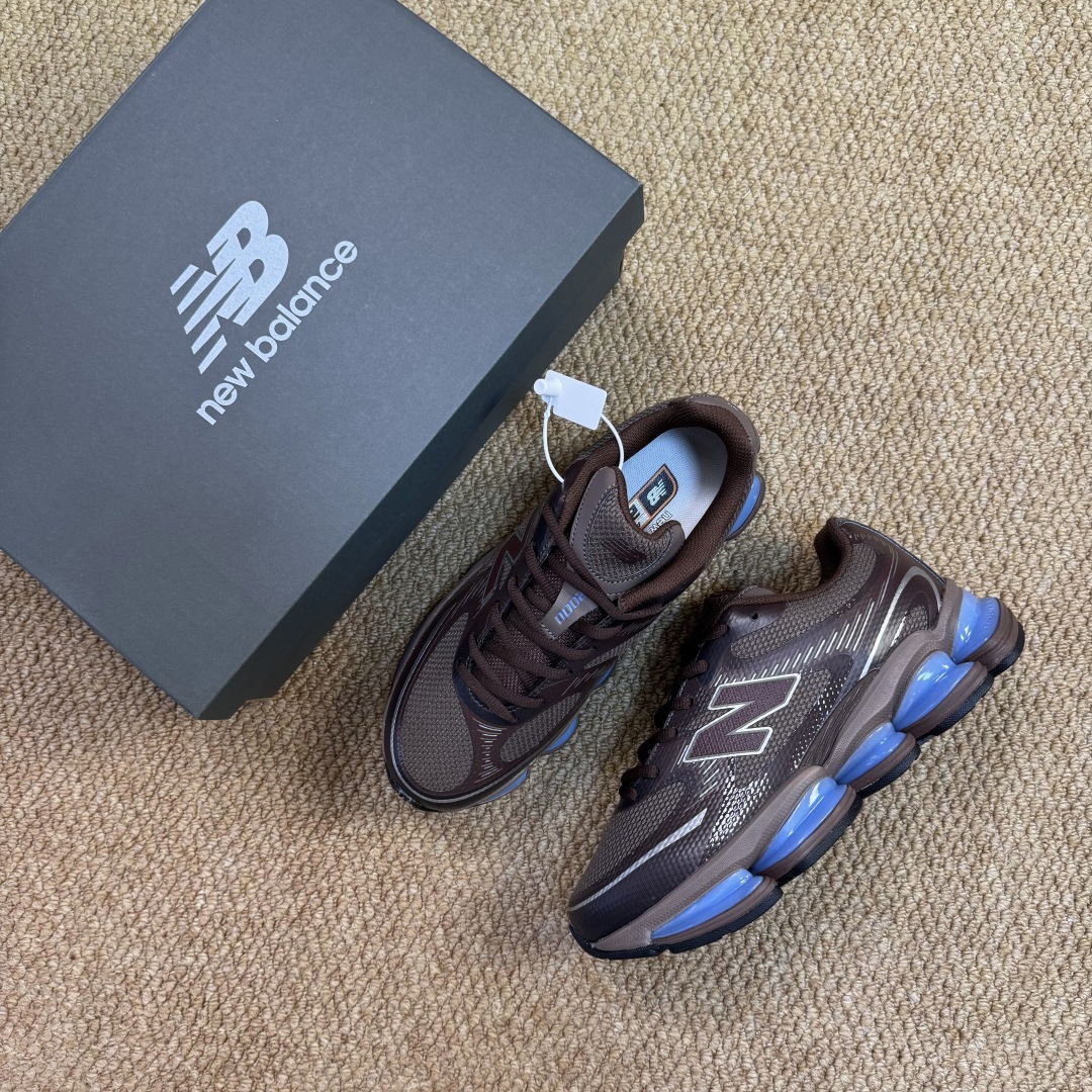 核心价格表私C版新百伦系列！nb2000第18色：巧克力褐色蓝无敌质感！最强版本36-46.5出货，行业