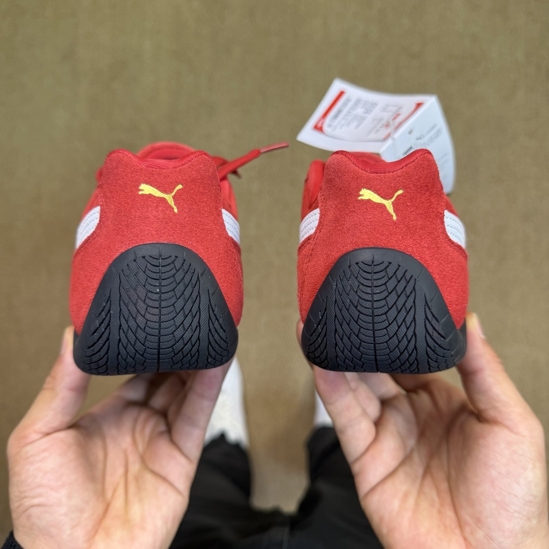 PUMA 彪马赛车鞋 二代红色二次成型“猛帮”成型工艺 真拼接鞋面 杜绝杀猪版本 PUMA彪马 薄底德训