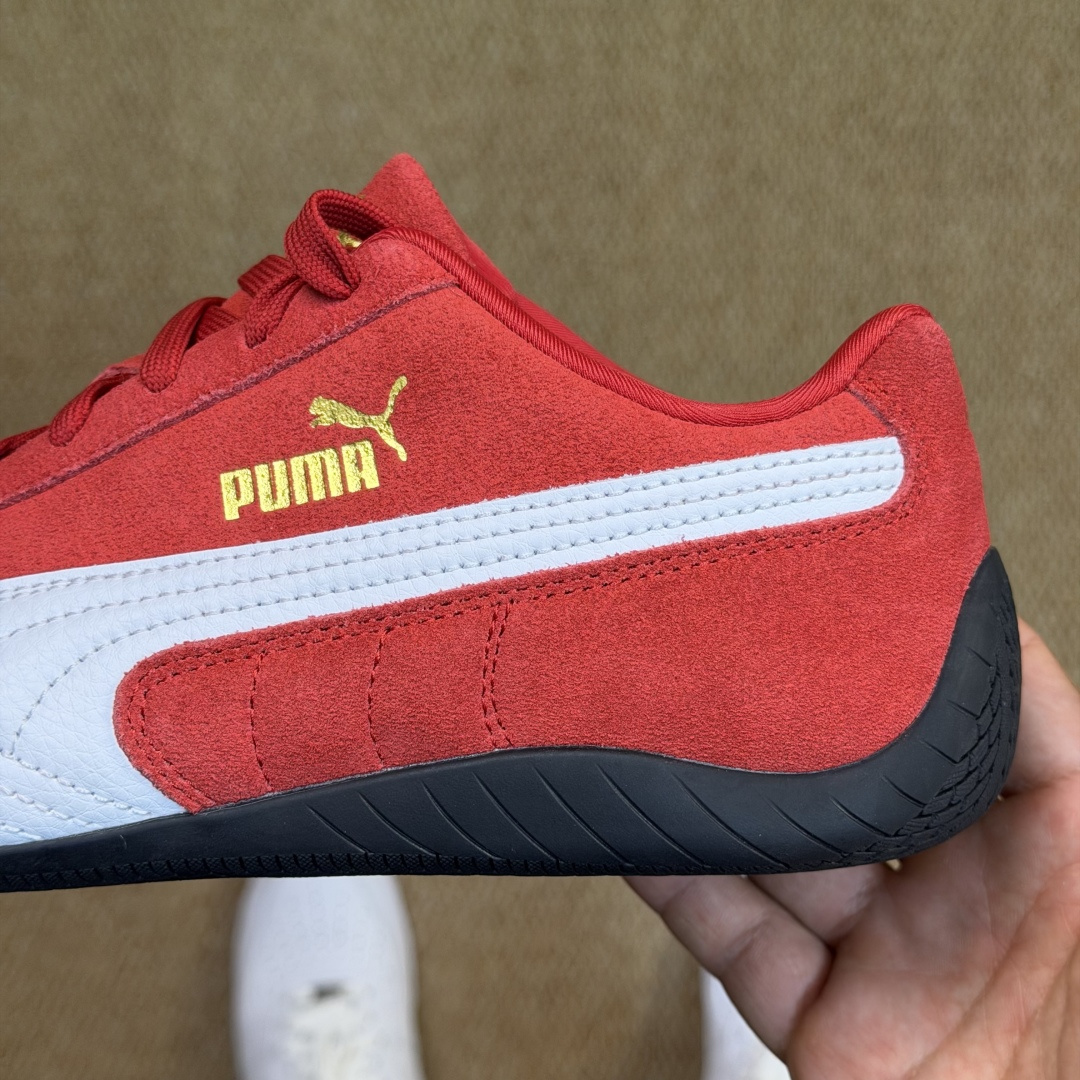 PUMA 彪马赛车鞋 二代红色二次成型“猛帮”成型工艺 真拼接鞋面 杜绝杀猪版本 PUMA彪马 薄底德训