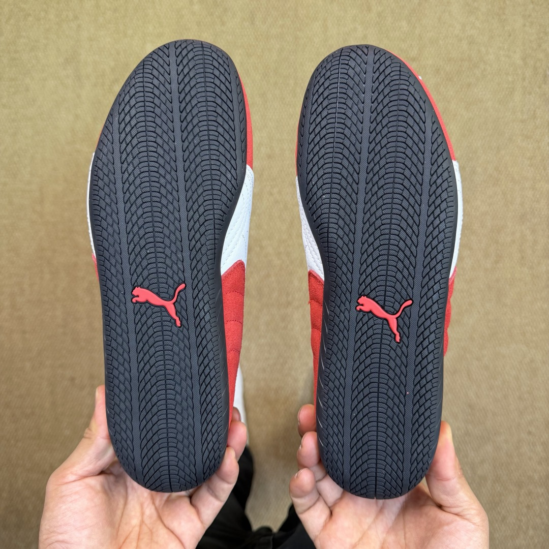 PUMA 彪马赛车鞋 二代红色二次成型“猛帮”成型工艺 真拼接鞋面 杜绝杀猪版本 PUMA彪马 薄底德训