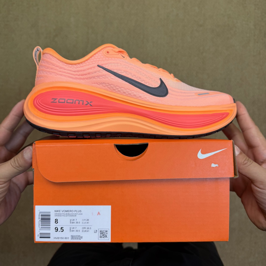 核心价格表私Nike Vomero Plus 低帮 ZOOMX 马拉松跑步鞋第5色:橙色缓震表现出色，脚