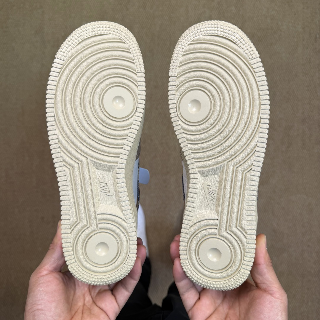 3A空军！第607色：卡其棕迷彩Nike Air Force 1 Low百分百原鞋开发！PT市场真正匠心