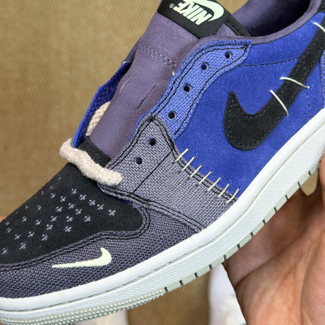 DT过验版AJ1Low低帮OG系列：紫色巫毒娃娃2.0Zion Williamson x Jordan 