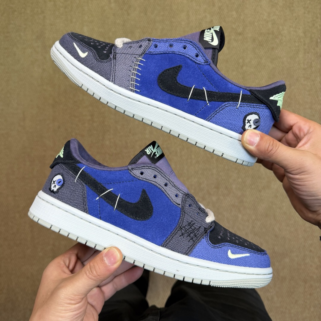 DT过验版AJ1Low低帮OG系列：紫色巫毒娃娃2.0Zion Williamson x Jordan 