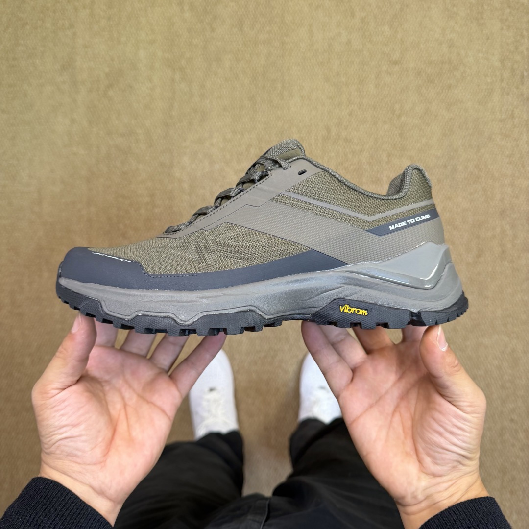 KAILAS 凯乐石 界山系列 越野跑鞋 裸鞋圈硬通货！平台充正批次！零售首选！第1色：棕榈榄绿（114