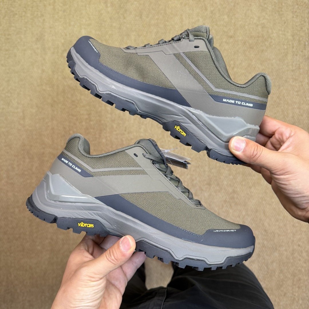 KAILAS 凯乐石 界山系列 越野跑鞋 裸鞋圈硬通货！平台充正批次！零售首选！第1色：棕榈榄绿（114