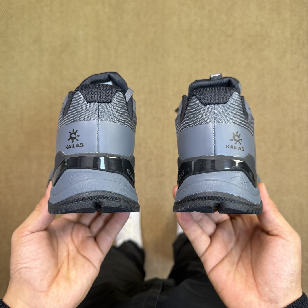 KAILAS 凯乐石 界山系列 越野跑鞋 裸鞋圈硬通货！平台充正批次！零售首选！第3色：黑独雅灰（152