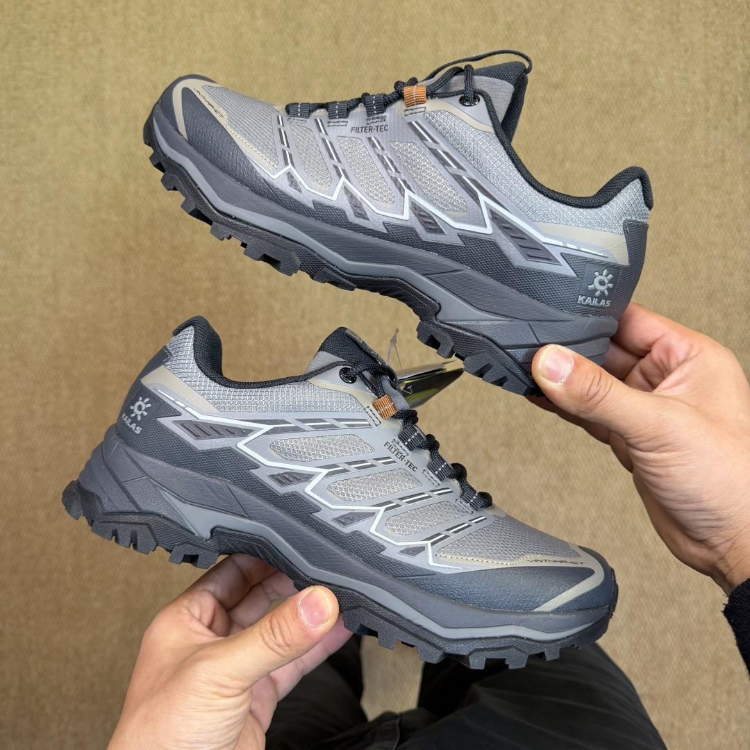 KAILAS 凯乐石 远征5-FLT系列 越野跑鞋 裸鞋圈硬通货！平台充正批次！零售首选！第2色：深石莲