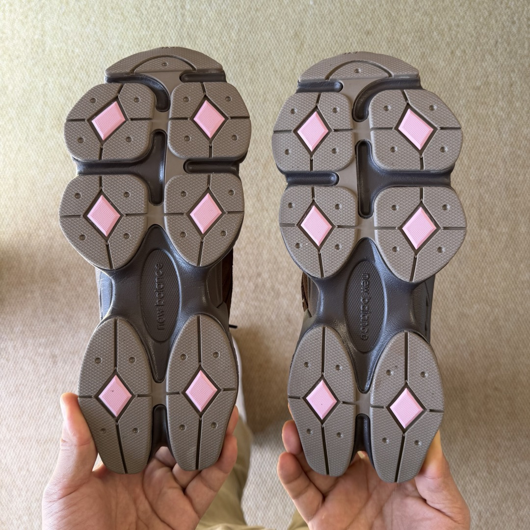 主推优势私C版新百伦系列！NB9060第137色：日本限定碎花巧克力无敌质感！最强版本36-47.5出货