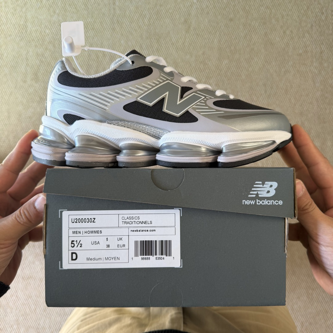 C版新百伦系列！nb2000第21色：银黑色无敌质感！最强版本36-46.5出货，行业标杆之作！货号：U