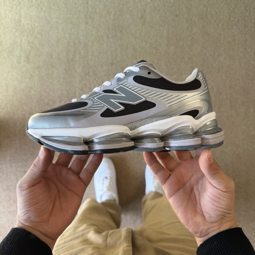 C版新百伦系列！nb2000第21色：银黑色无敌质感！最强版本36-46.5出货，行业标杆之作！货号：U