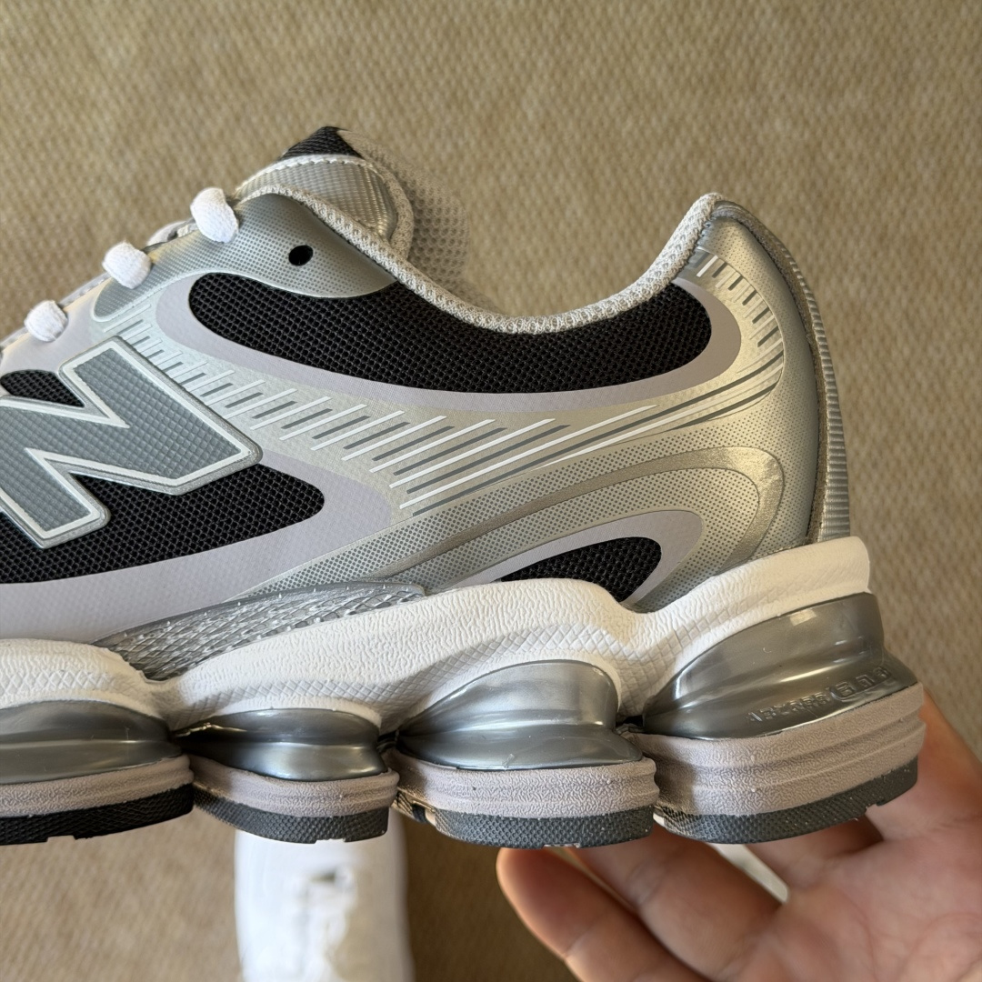 C版新百伦系列！nb2000第21色：银黑色无敌质感！最强版本36-46.5出货，行业标杆之作！货号：U