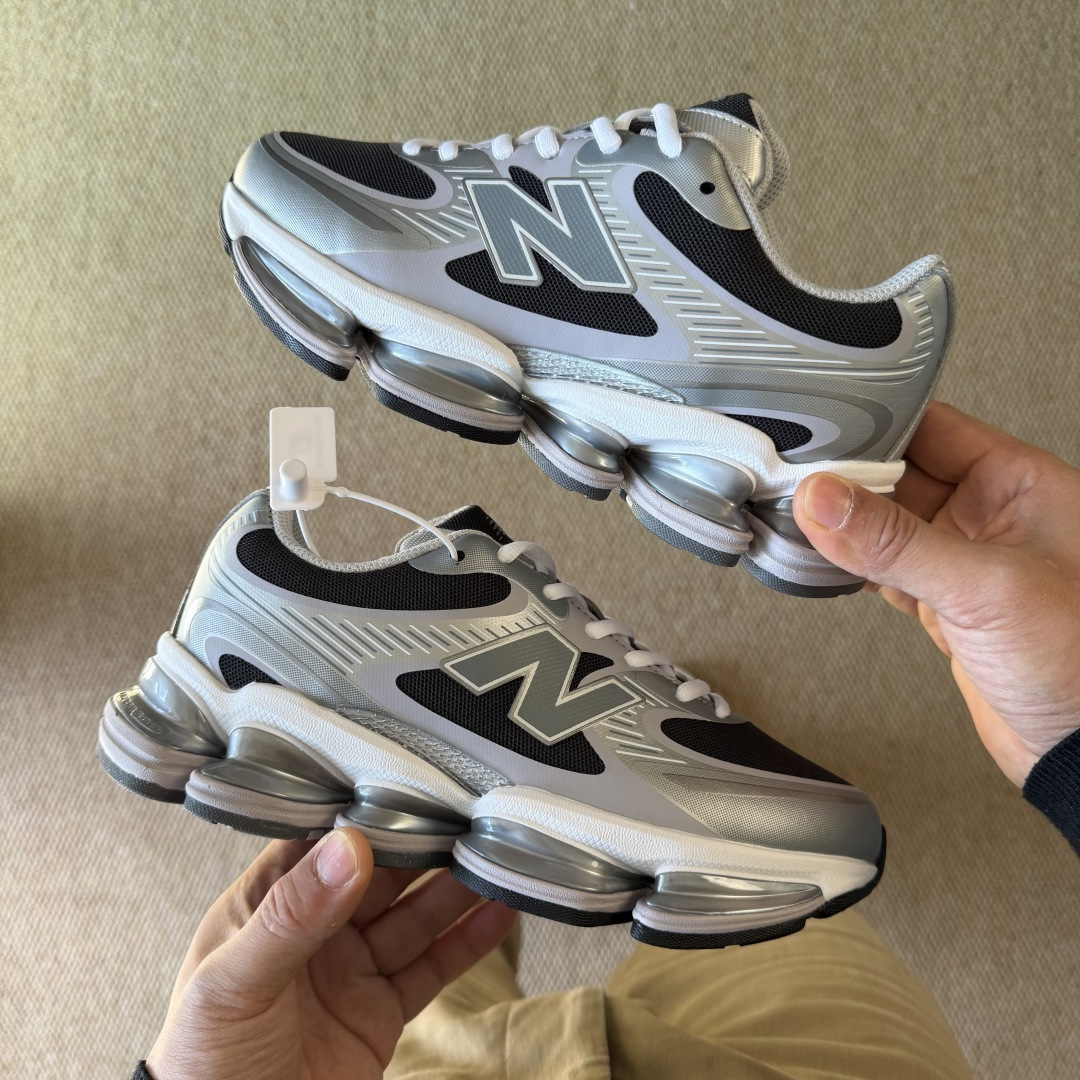 C版新百伦系列！nb2000第21色：银黑色无敌质感！最强版本36-46.5出货，行业标杆之作！货号：U