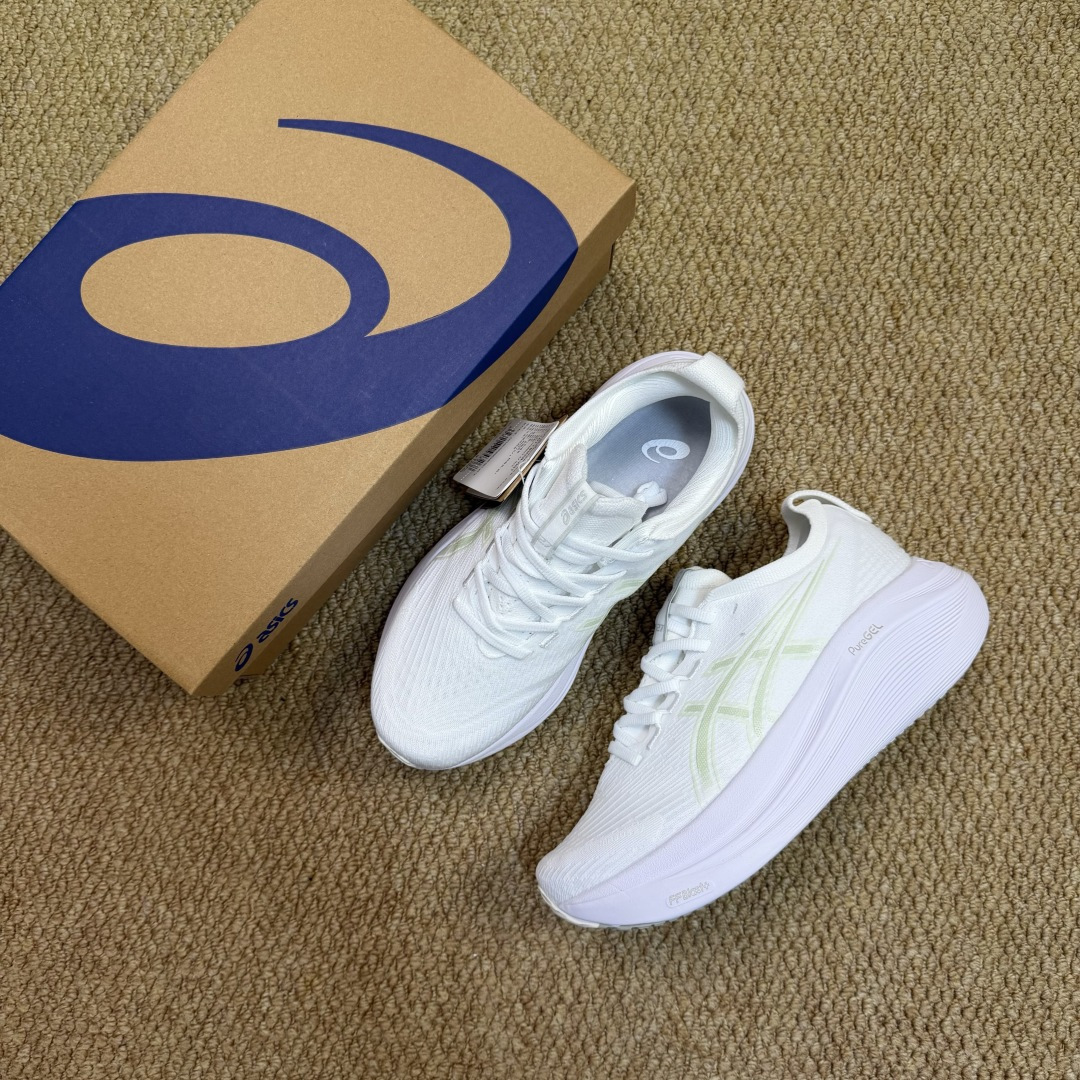 主推优势私Asics GEL-NIMBUS 27 亚瑟士缓震旗舰！Q弹脚感，目前12色货号：1011B9