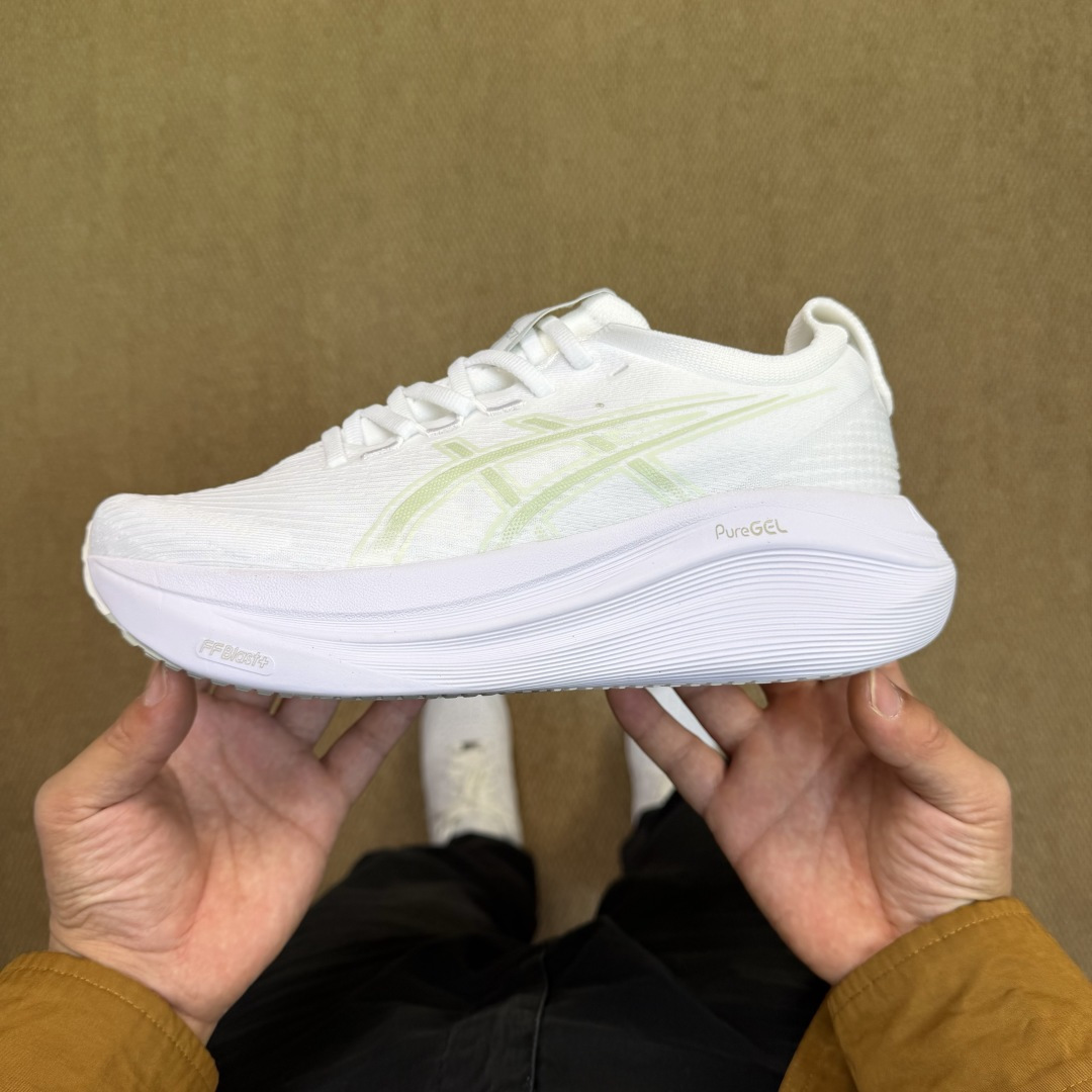 主推优势私Asics GEL-NIMBUS 27 亚瑟士缓震旗舰！Q弹脚感，目前12色货号：1011B9