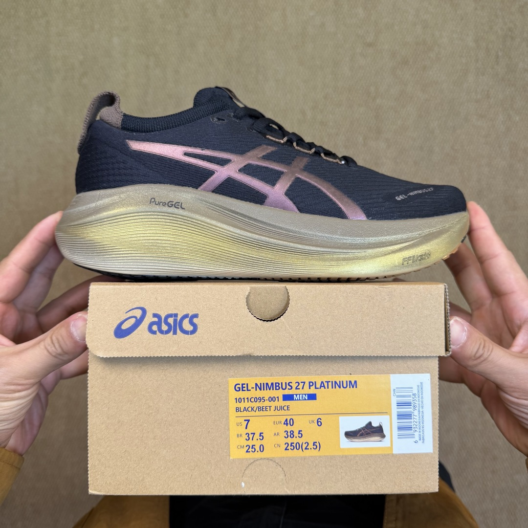 主推优势私Asics GEL-NIMBUS 27 亚瑟士缓震旗舰！Q弹脚感，目前12色货号：1011C0