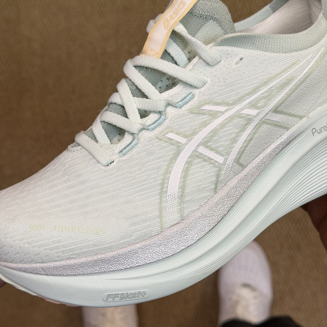 主推优势私Asics GEL-NIMBUS 27 亚瑟士缓震旗舰！Q弹脚感，目前12色货号：1011B9