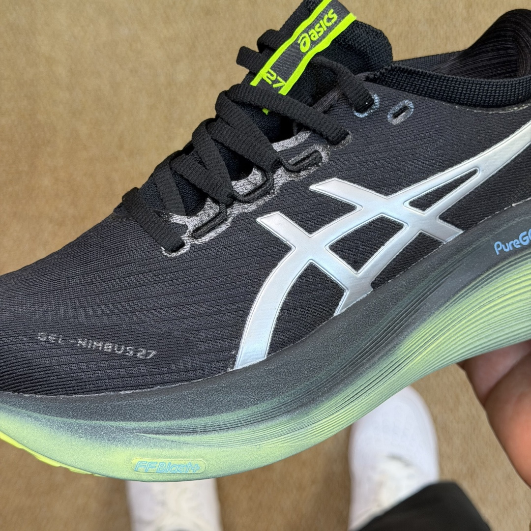 主推优势私Asics GEL-NIMBUS 27 亚瑟士缓震旗舰！Q弹脚感，目前12色货号：1011B9