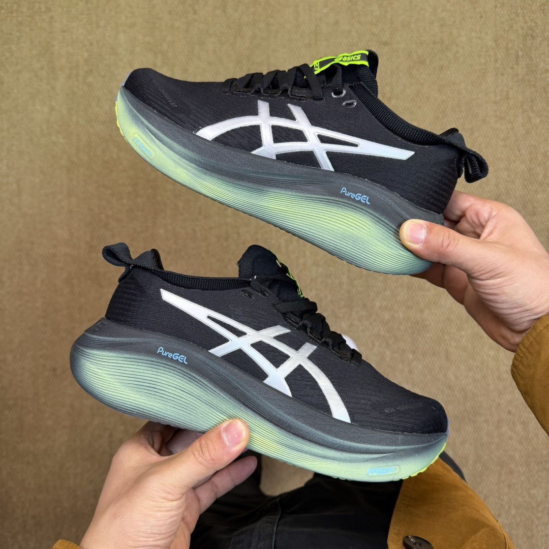 主推优势私Asics GEL-NIMBUS 27 亚瑟士缓震旗舰！Q弹脚感，目前12色货号：1011B9