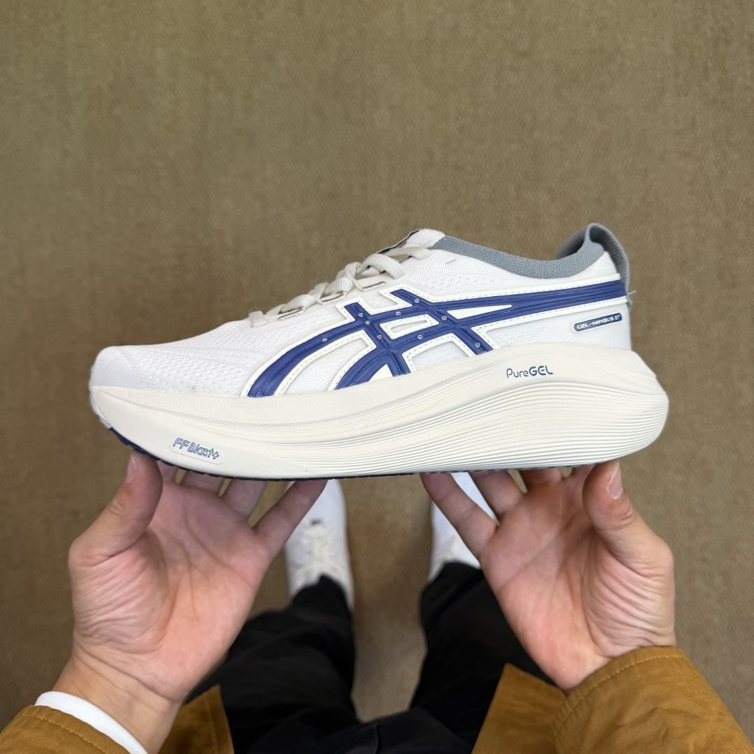 主推优势私Asics GEL-NIMBUS 27 亚瑟士缓震旗舰！Q弹脚感，目前12色货号：1012B8