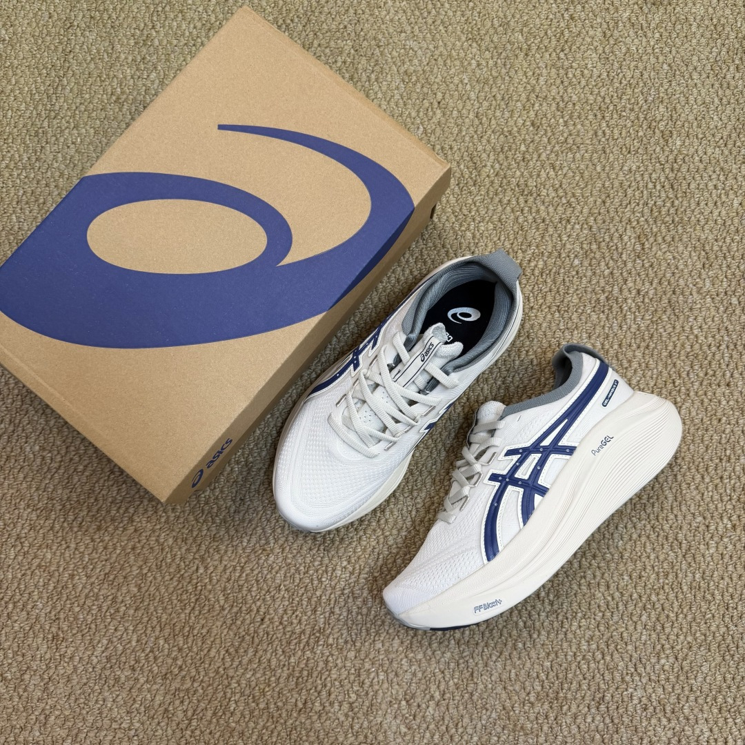 主推优势私Asics GEL-NIMBUS 27 亚瑟士缓震旗舰！Q弹脚感，目前12色货号：1012B8