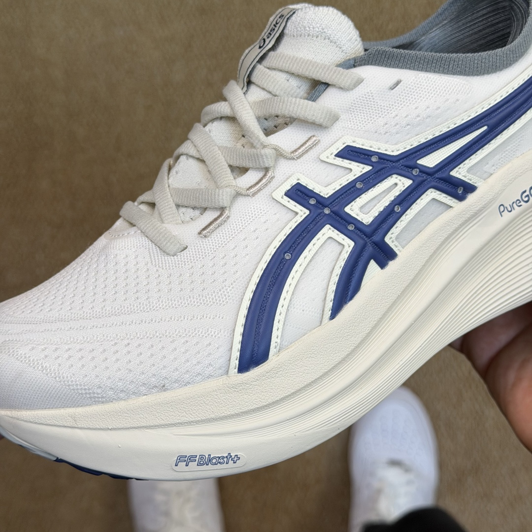 主推优势私Asics GEL-NIMBUS 27 亚瑟士缓震旗舰！Q弹脚感，目前12色货号：1012B8