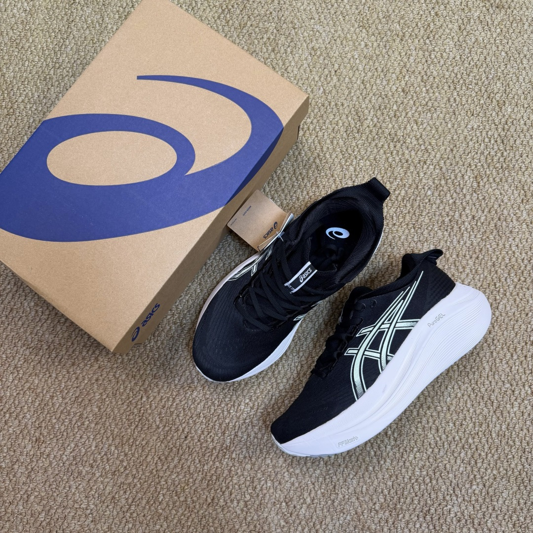主推优势私Asics GEL-NIMBUS 27 亚瑟士缓震旗舰！Q弹脚感，目前12色货号：1011B9