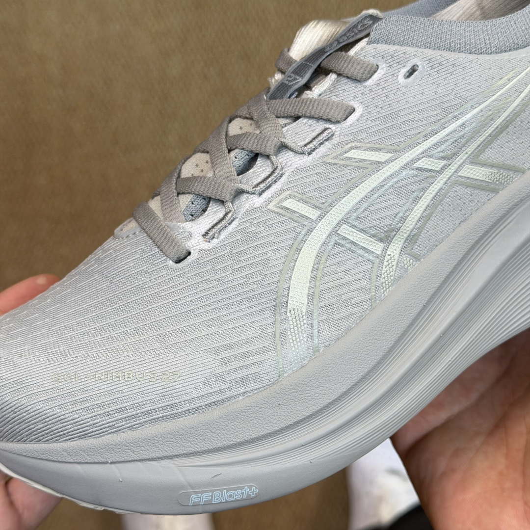 主推优势私Asics GEL-NIMBUS 27 亚瑟士缓震旗舰！Q弹脚感，目前12色货号：1011B9