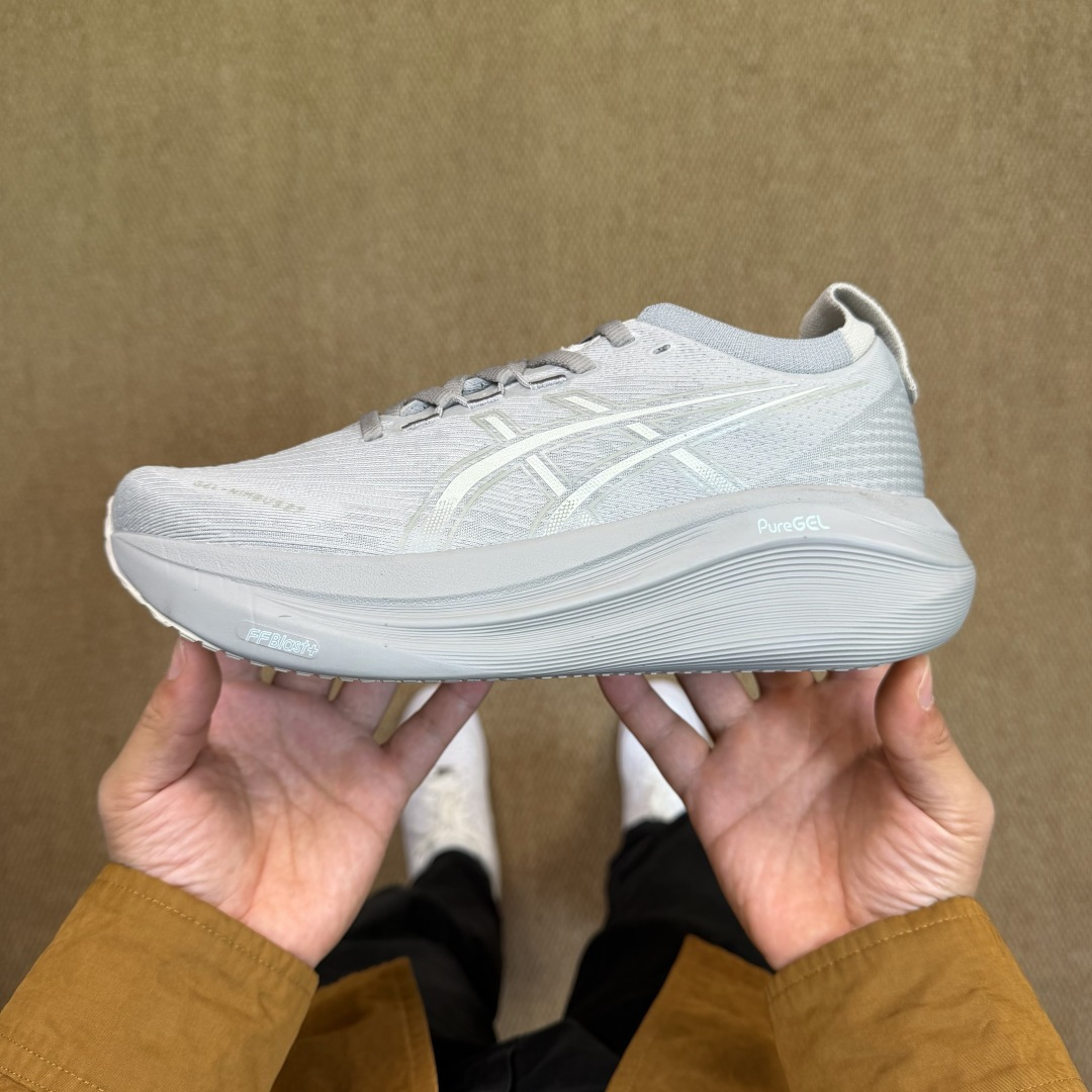 主推优势私Asics GEL-NIMBUS 27 亚瑟士缓震旗舰！Q弹脚感，目前12色货号：1011B9