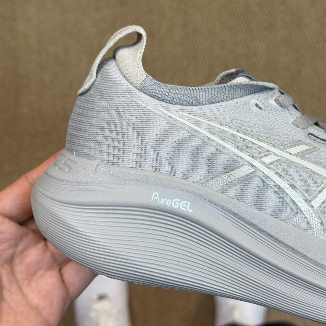 主推优势私Asics GEL-NIMBUS 27 亚瑟士缓震旗舰！Q弹脚感，目前12色货号：1011B9