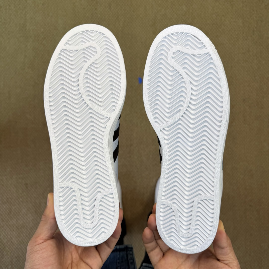 纯原订单！金标贝壳头白色 adlidas originals Superstar 经典永存！货号：JH9