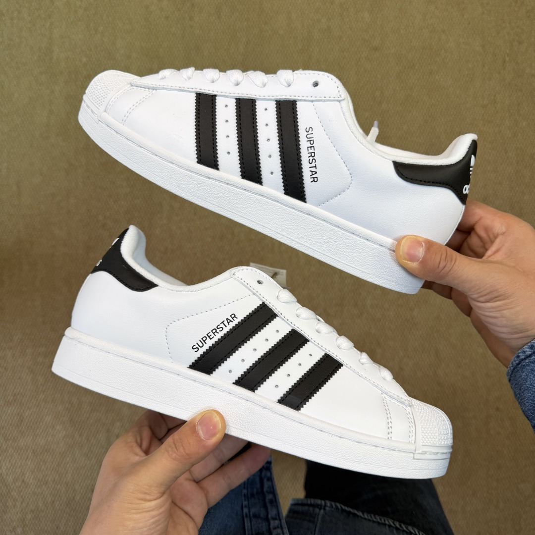 纯原订单！金标贝壳头白色 adlidas originals Superstar 经典永存！货号：JH9